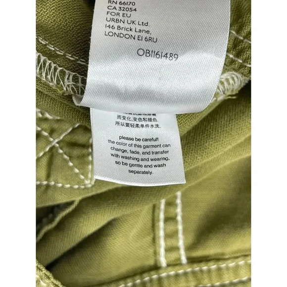 Anthropologie Jackson Tapered Utility pants size 6 Olive green - Picture 12 of 12